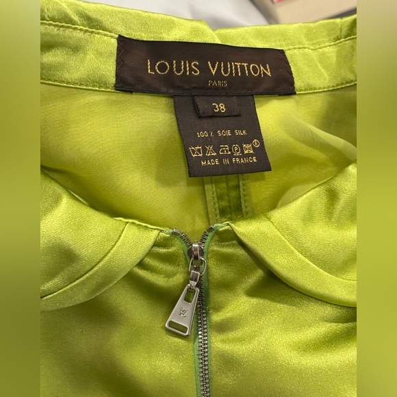 ***SOLD*** Louis Vuitton Spring 2003 Murakami Runway Chartreuse Dress - Picture 4 of 6